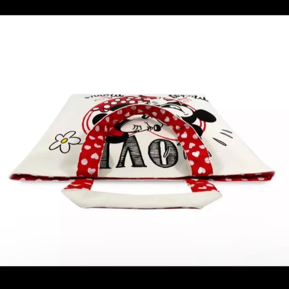 MINNIE & MICKEY MOUSE FOREVER LOVE TOTE - Picture 5 of 9